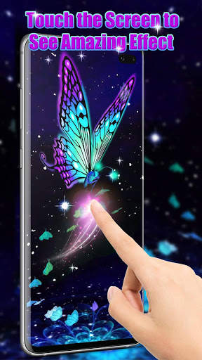 3D Butterfly Live Wallpaper скриншот 2