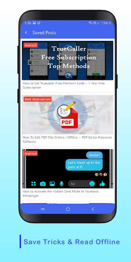 GeekyArea - Mobile Tricks, Hacks & Status Saver screenshot 7