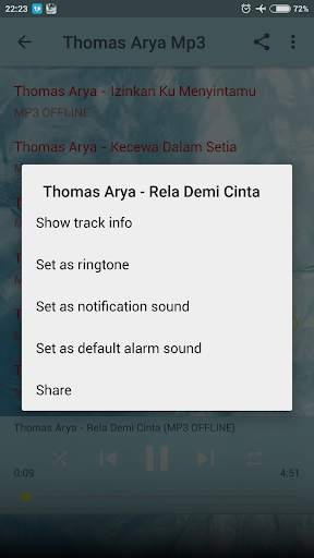 Thomas Arya Mp3 Offline screenshot 2