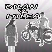 dilan dan Milea Full Novel   Music Lirik Offline icon