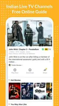 Indian Live TV Channels Free screenshot 3