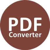 Convert PDF to All Files - PDF Converter 1.4