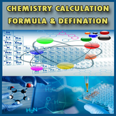CHEMISTRY FORMULA &amp; CALCULATION icon