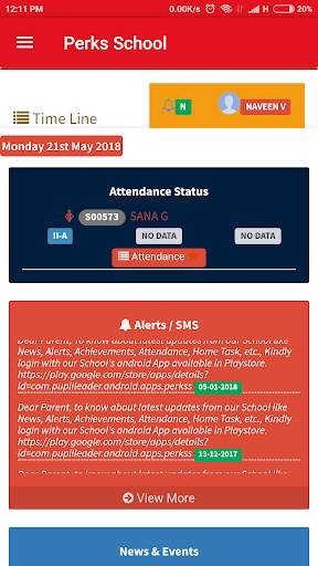PERKS MATRIC. HR. SEC. SCHOOL screenshot 1