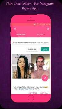 Video Downloader - For Instagram Repost App screenshot 1