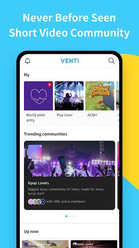 Venti - Video Community screenshot 1