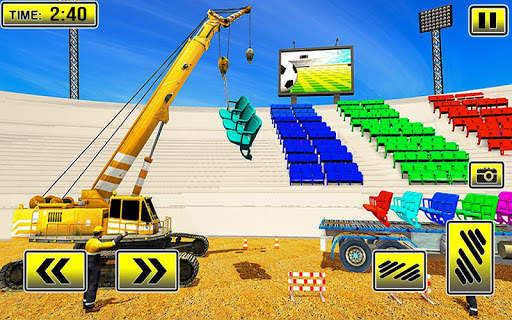 Football Stadium Builder: New 3D Construction Game screenshot 9
