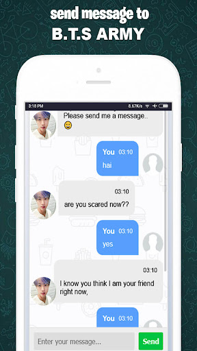 Fake Call BTS Video Call Chat screenshot 8