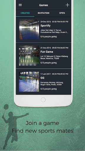 Sportify App screenshot 3