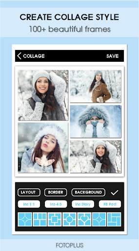FotoPlus Collage, Photo Editor screenshot 1