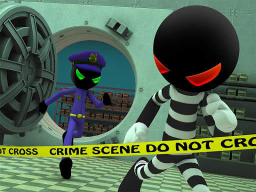 Criminal Stickman Escape 3D screenshot 9