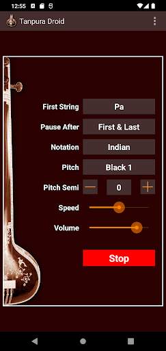 Tanpura Droid screenshot 3