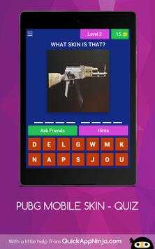 PUBG MOBILE SKIN - QUIZ screenshot 10