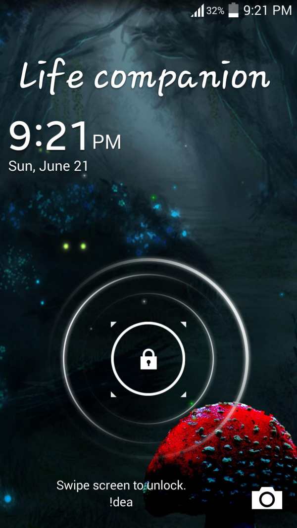 Fireflies Jungle LWP for G, S6 screenshot 1