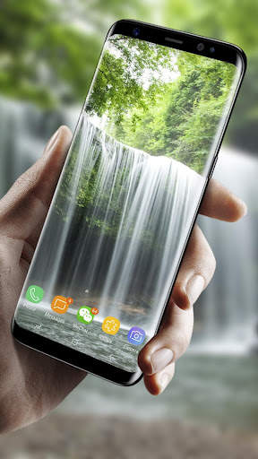 3D Waterfall Live Wallpaper screenshot 1