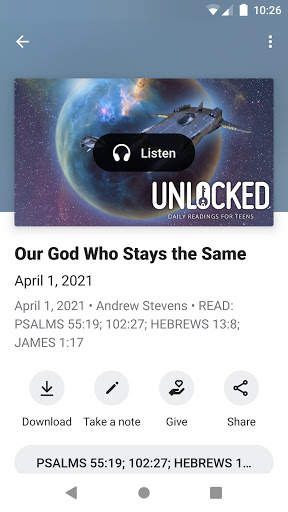 Unlocked - Teen Devotional screenshot 3