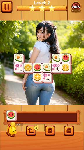 Sexy match girls: block puzzle screenshot 2