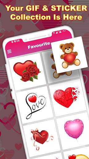 3D Love GIF : Love Stickers For Whatsapp screenshot 2