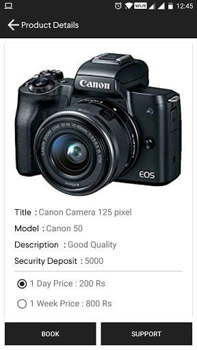 RentCamera.in - DSLR Camera for Rent screenshot 1