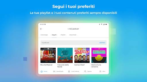 RaiPlay Sound: radio e podcast screenshot 12