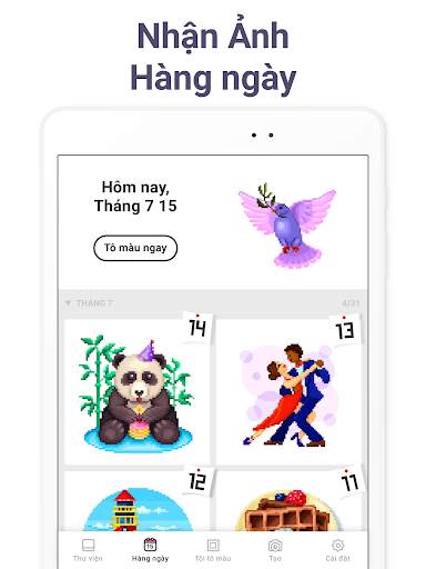 Pixel Art - tô màu theo số screenshot 14
