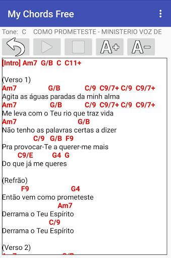 My Chords Free screenshot 3