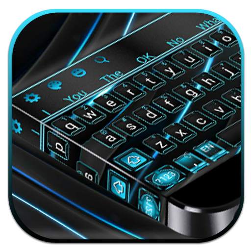 Tech Black Blue Keyboard 10001006
