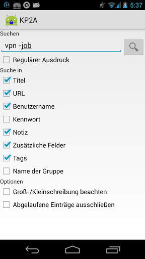 Keepass2Android Offline screenshot 3