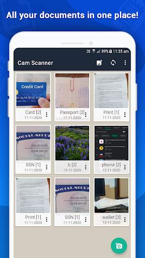 Camera Scanner - Scan Documents, Create PDF screenshot 1