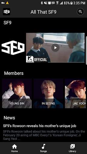 All That SF9(SF9 songs, albums, MVs, videos) screenshot 2