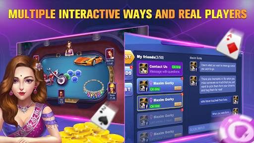 Teen Patti-Social (India sociable poker) 10 تصوير الشاشة