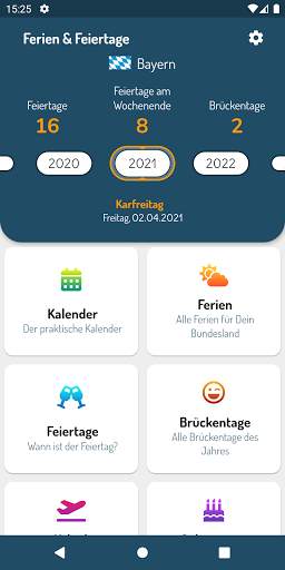 Deutsche Feiertage & Ferien 8 تصوير الشاشة