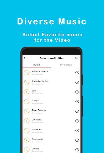 Video Maker With Music Editor screenshot 3
