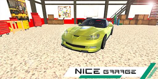 C6 Drift Car Simulator screenshot 1