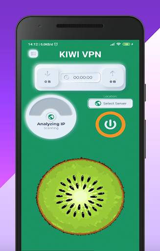 Free Unlimited VPN - Kiwi Strong VPN screenshot 1