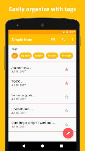 Simple Note скриншот 1