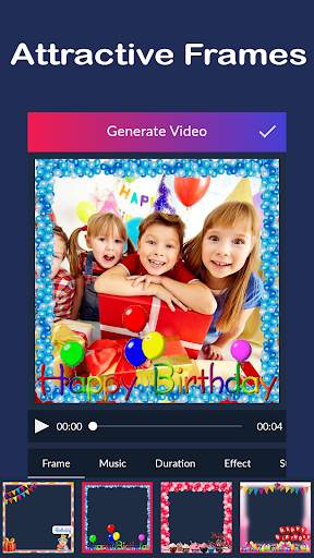 Birthday Video Maker - Free Birthday Video Editor screenshot 2