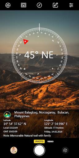 GPS Map Camera Lite screenshot 1