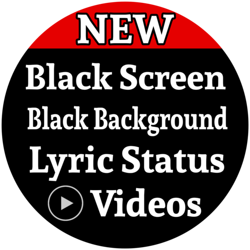 Black Screen Video Status -Black Background Status icon