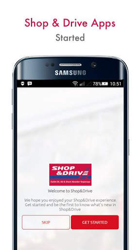 Shop&Drive Mobile App screenshot 1