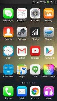 i Launcher Pretty OS screenshot 1