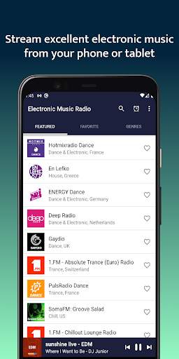 Electronic Music Radio 5 تصوير الشاشة