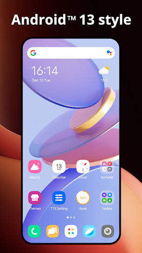 T13 Launcher for Android 13 screenshot 1