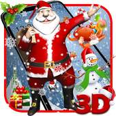 3D Merry Christmas Santa Theme 1.1.2
