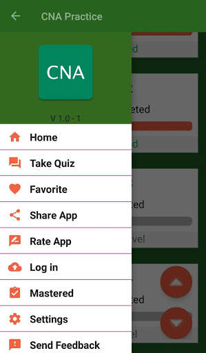 CNA Practice test prep - CNA preparation app. screenshot 1