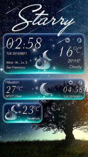 (FREE) Starry 2 In 1 Theme screenshot 3