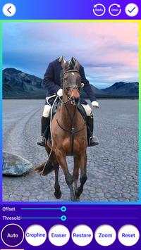 Horse With Man Photo Suit 2 تصوير الشاشة