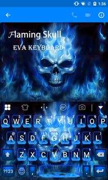 Flaming Skull Eva Keyboard screenshot 2