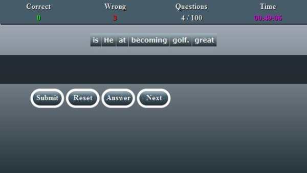 English Grammar test for class 10 screenshot 4