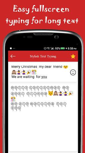 Stylish Text Typing (with Emoj screenshot 4